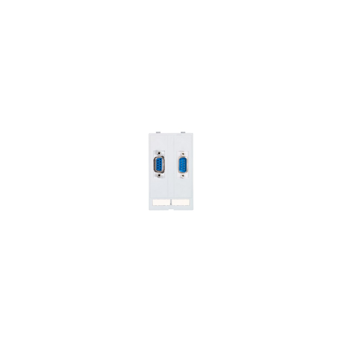 MODLINK MSDD insert données — 1xSUB-D9 femelle/femelle + 1xSUB-D9 mâle/mâle — Réf. 4000-68000-0250000