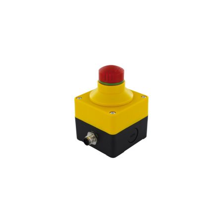 Bouton d’arrêt d’urgence à 2 contacts à ouverture positive — dans un boîtier IP65 — Réf. 69041
