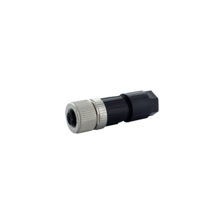 M12 femelle 0° codage A, Push-In — 5 pôles, 014 — 075mm² 4 — 8mm — Réf. 7000-13941-0000000